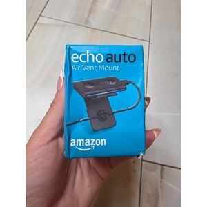 Amazon Echo Auto Air Vent Mount Magnetic Shelf Adjustable Clip Black B07DD6Y9X9
